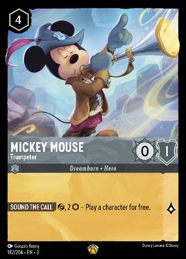 Mickey Mouse - Trumpeter 182