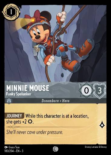 Minnie Mouse - Funky Spelunker 183