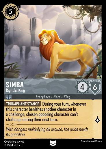 Simba - Rightful King 193/204