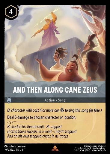 And Then Along Came Zeus 195/204