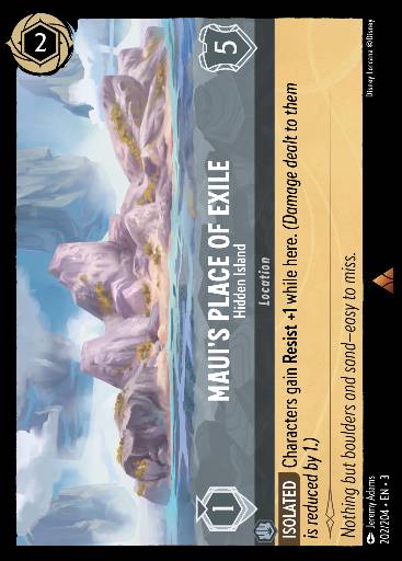 Maui's Place of Exile - Hidden Island 202/204