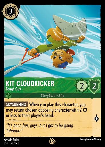 Kit Cloudkicker - Tough Guy 26/P1