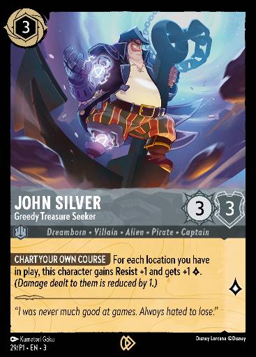 John Silver - Greedy Treasure Seeker 29/P1