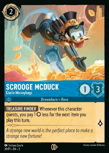 Scrooge McDuck - Uncle Moneybags 39/P1