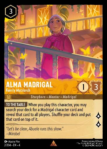 Alma Madrigal - Family Matriarch 2