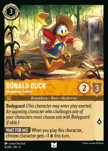 Donald Duck - Musketeer Soldier 8/204