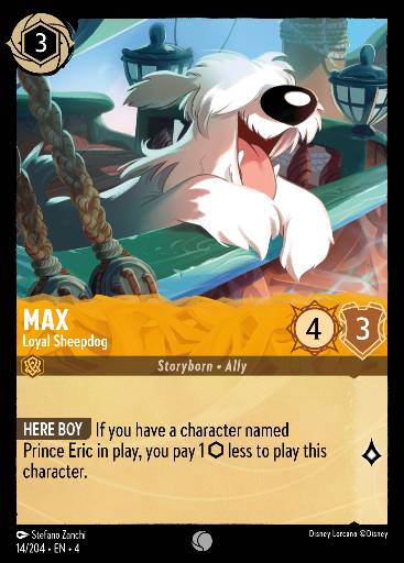 Max - Loyal Sheepdog 14/204