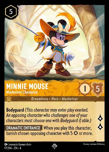 Minnie Mouse - Musketeer Champion 17/204