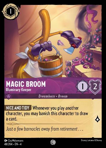 Magic Broom - Illuminary Keeper 48