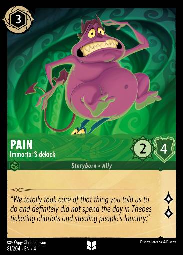 Pain - Immortal Sidekick 81