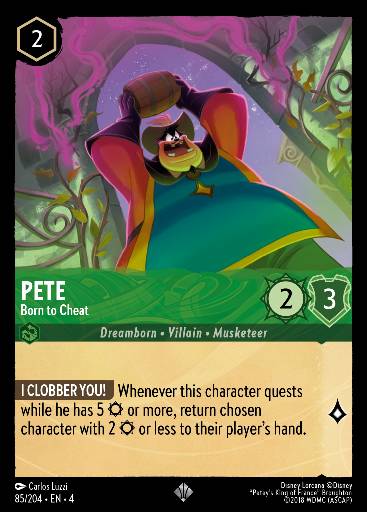 Pete - Born to Cheat 85