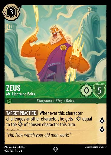 Zeus - Mr. Lightning Bolts 92