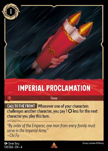 Imperial Proclamation 131
