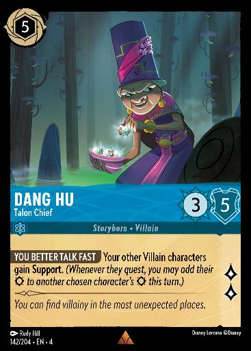 Dang Hu - Talon Chief 142