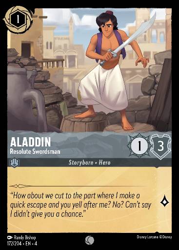 Aladdin - Resolute Swordsman 172