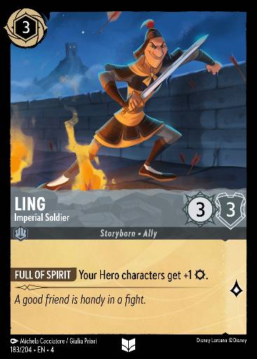 Ling - Imperial Soldier 183/204