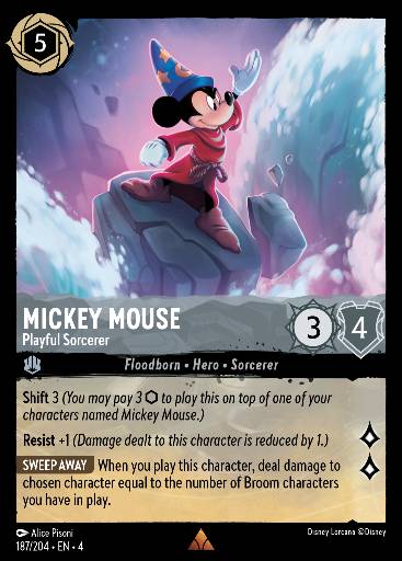 Mickey Mouse - Playful Sorcerer 187