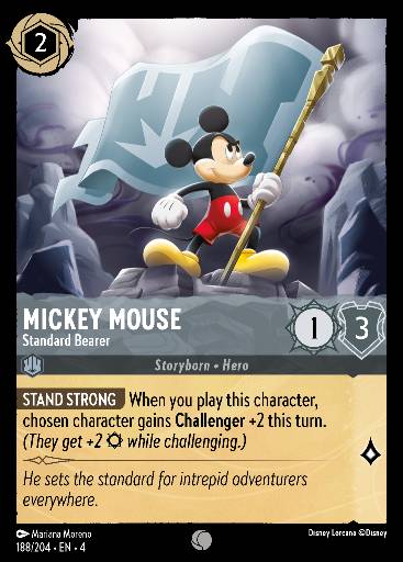 Mickey Mouse - Standard Bearer 188