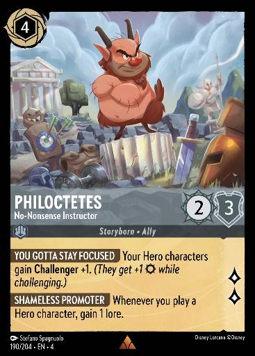 Philoctetes - No-Nonsense Instructor 190