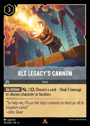 RLS Legacy's Cannon 202