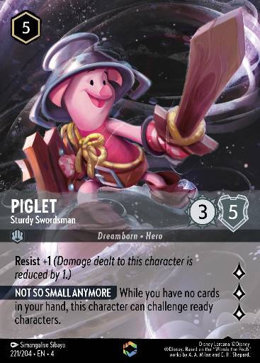 Piglet - Sturdy Swordsman 221/204