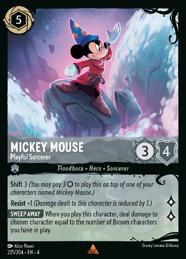 Mickey Mouse - Playful Sorcerer 225