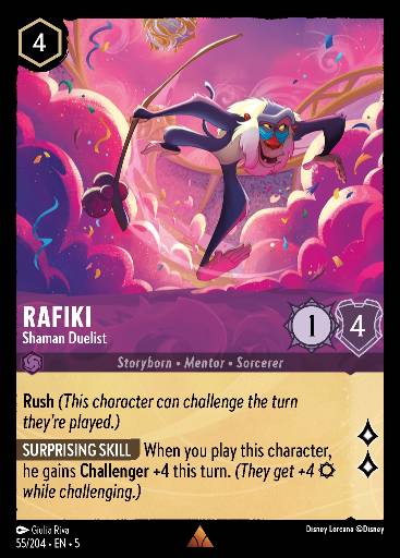 Rafiki - Shaman Duelist 55