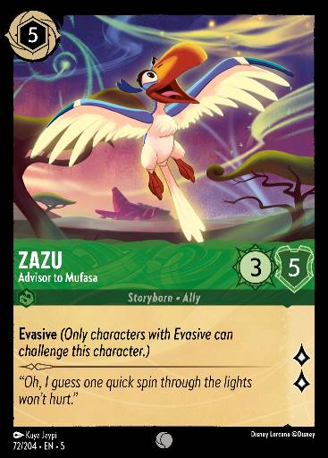 Zazu - Advisor to Mufasa 72