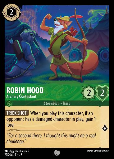 Robin Hood - Archery Contestant 77/204