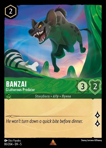 Banzai - Gluttonous Predator 80