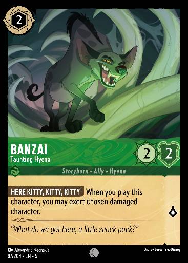 Banzai - Taunting Hyena 87