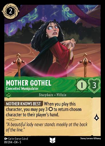 Mother Gothel - Conceited Manipulator 89