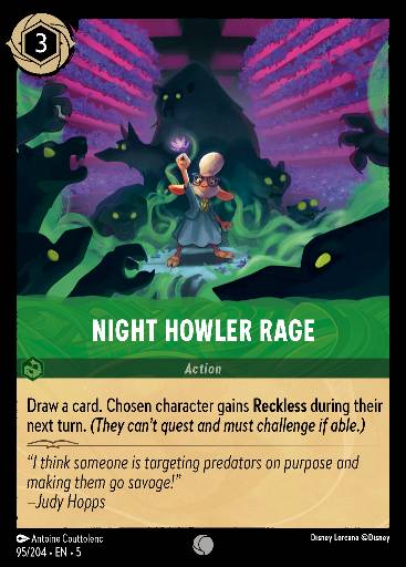 Night Howler Rage 95