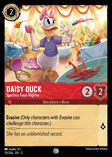 Daisy Duck - Spotless Food-Fighter 111