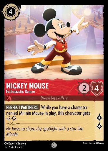 Mickey Mouse - Enthusiastic Dancer 112