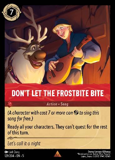 Don't Let the Frostbite Bite 129