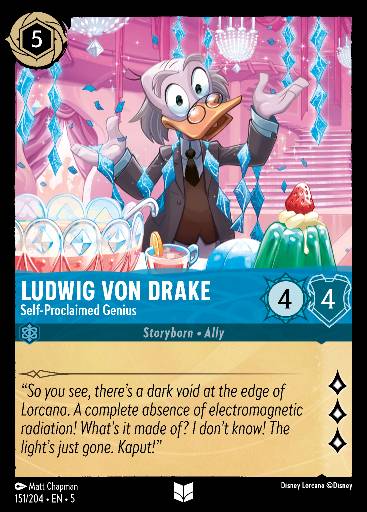 Ludwig Von Drake - Self-Proclaimed Genius 151
