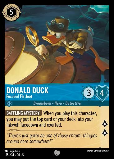 Donald Duck - Focused Flatfoot 155