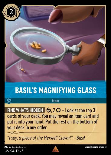 Basil's Magnifying Glass 166