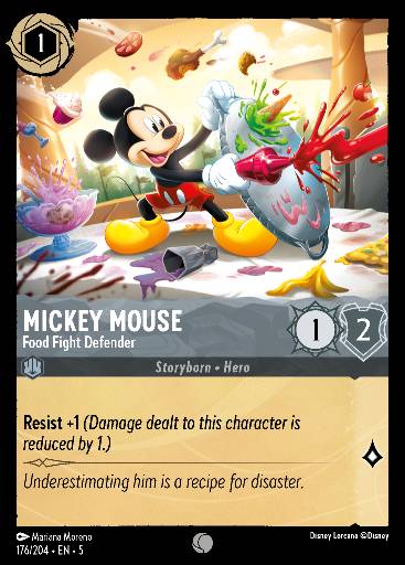 Mickey Mouse - Food Fight Defender 176