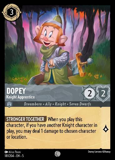Dopey - Knight Apprentice 181