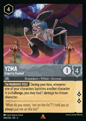 Yzma - Unjustly Treated 184