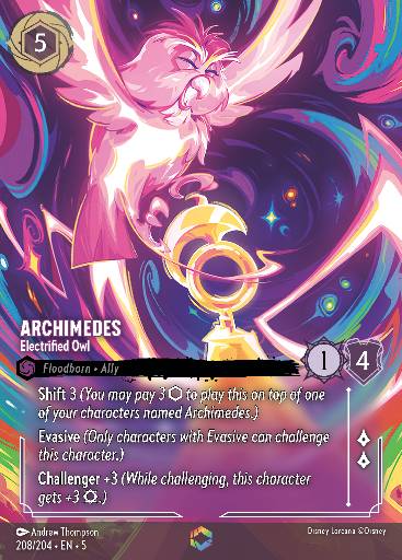 Archimedes - Electrified Owl 208