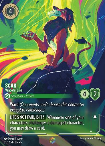 Scar - Vengeful Lion 212
