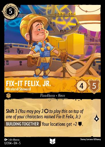 Fix-It Felix, Jr. - Niceland Steward 12
