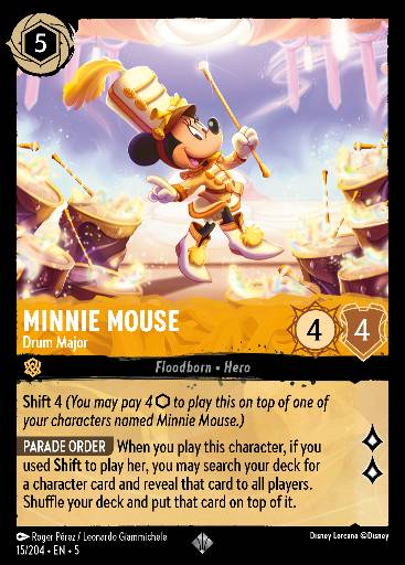 Minnie Mouse - Drum Major 15/204
