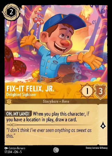 Fix-It Felix, Jr. - Delighted Sightseer 17