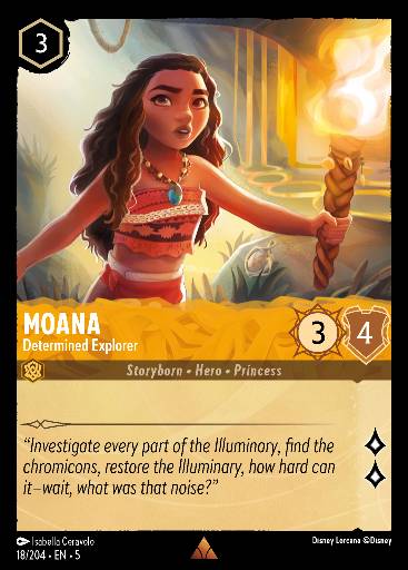 Moana - Determined Explorer 18/204