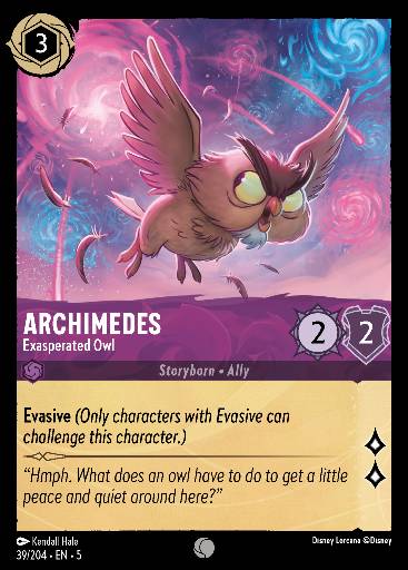Archimedes - Exasperated Owl 39