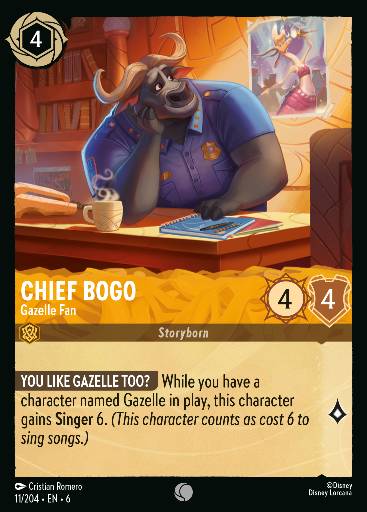 Chief Bogo - Gazelle Fan 11/204